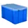 Opbergbox Really Useful 84 liter 710x440x380mm transparant blauw