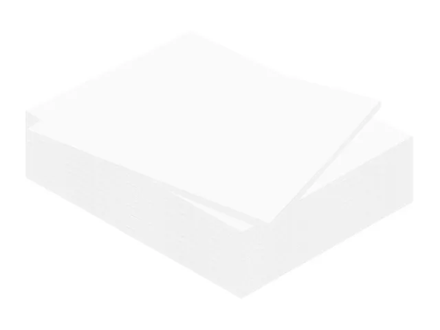 Panneau Mousse Kangaro 50x70cm 10mm Double face Blanc 10 pièces