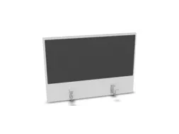 opzetpaneel,v. bureau,aanbouw achter,B 800mm,Bl-wit,BN8010-antraciet