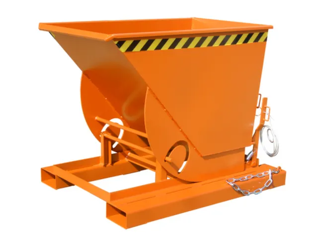 kiepbak,HxLxB 1070x1420x1008mm,0,5m³,draagverm. 1000kg,RAL2000