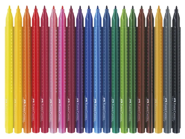 viltstiften Faber-Castell GRIP Colour etui 20 stuks