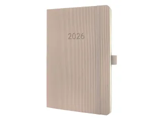 Weekagenda Conceptum A5 2026 (NL/FR/EN/DU) taupe Softcover - 2