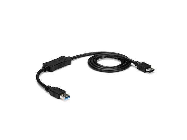 USB 3.0 naar eSATA HDD / SSD / ODD-Adapterkabel 1m