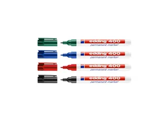 Viltstift edding 400 creatief rond 1mm assorti - 1