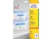 Étiquettes de congélation Avery 63,5x33,9mm 25 flles 24 etiquettes p