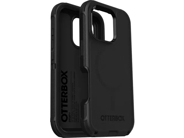 Otterbox Defender Mag iPhone 16 Pro Hoesje Zwart