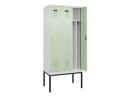 locker voor scheiding van kleding,HxBxD 2120x900x500mm,3vak