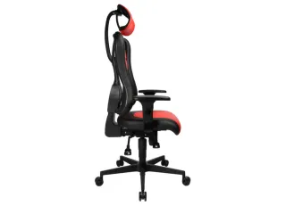 Topstar Bureaustoel Sitness Racer RS Hoofdsteun Zwart Rood - 2
