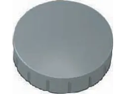 magneet MAULsolid, diameter 24mm grijs, doos met 10 stuks