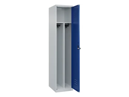 locker voor scheiding van kleding,HxBxD 1850x400x500mm,1vak