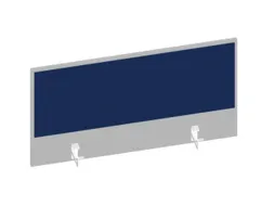 baliepaneel v. bureau aanbouw achter MP-lichtgrijs BN6016-blauw 1000mm