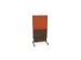 scheidingswand,HxB 1545x800mm,NV bruin hickory,BN3012-oranje