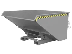 Kiepbak 1103x1870x1720mm 2.1m³ Afrolmechaniek Gelakt Ral7005