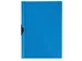 Klemmap PP Met Metalen Clip A4 30 Vel Transparant Blauw