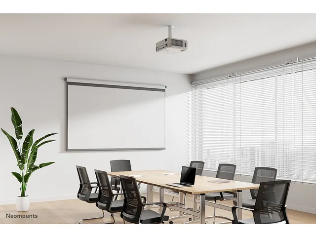 Neomounts BEAMER-C80WHITE Beamer plafondbeugel - max 15 kg - h 13-20 c