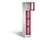 Lockerkast 1800x320x500mm 1x4 vakken Cilinderslot, Sokkel, RAL3003