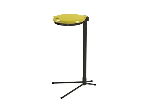 vuilniszakstandaard,v. 1x70l,HxBxD 985x425x525mm,vloeropstelling