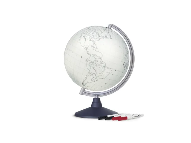 Wereldbol 30 BLANK30cm