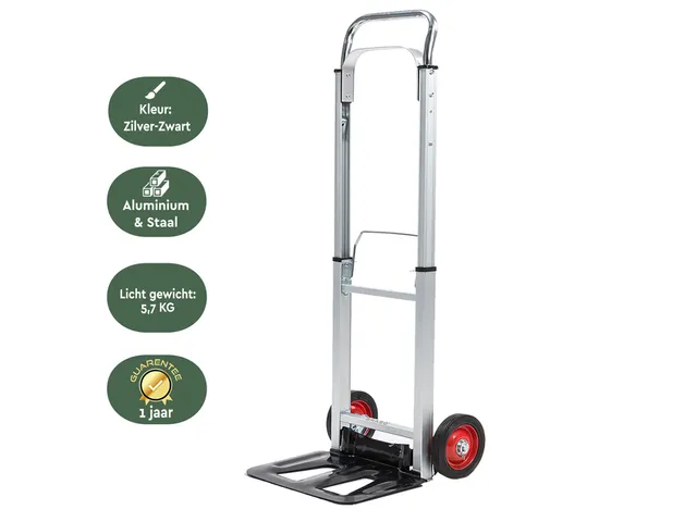 Steekwagen BRASQ stalen plateau 90 kg