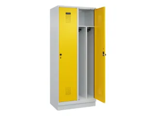 locker voor scheiding van kleding,HxBxD 1950x800x500mm,2vak - 1