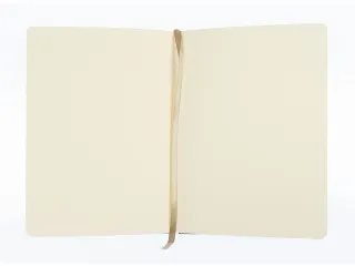 Schetsboek Kangaro A5 taupe PU HC 80 vel 140gr roomwit met elastiek en - 6