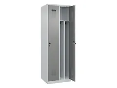 locker voor scheiding van kleding,HxBxD 1850x600x500mm,2vak
