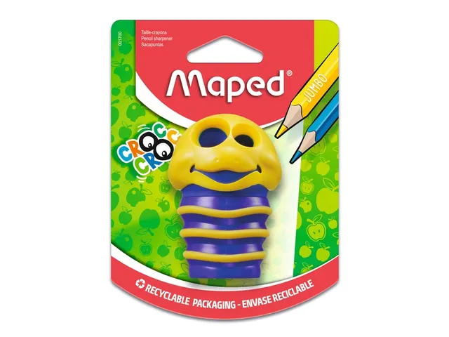 Puntenslijper Maped Croc Croc Bug 2-gaats assorti