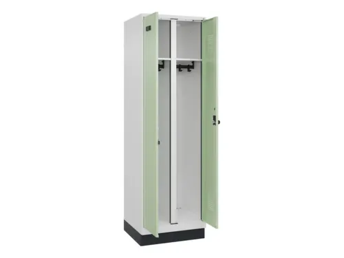 locker voor scheiding van kleding,HxBxD 1950x600x500mm,2vak