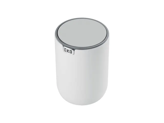 Tafelafvalbak EKO Fandy 2 met Swing deksel 1.5 liter Wit