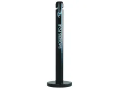 Rubbermaid peukenzuil Smokers' Pole 10,2x107,9cm zwart