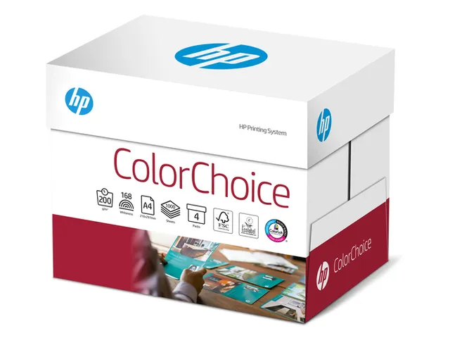 Kleurenlaserpapier HP Color Choice A4 200 Gram wit