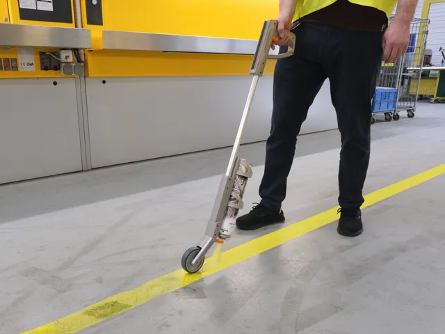 Markeerwagen DURALINE EasyTrack S Markeerapparaat met loopwiel