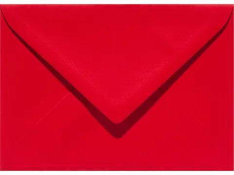 Envelop Papicolor EA5 156x220mm rood pak à 6 stuks