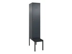 locker voor scheiding van kleding,HxBxD 2120x400x815mm,1vak