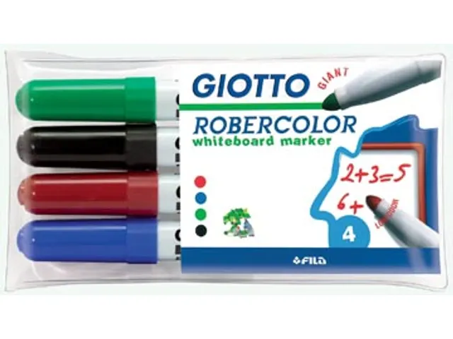 Robercolor whiteboardmarker maxi, ronde punt