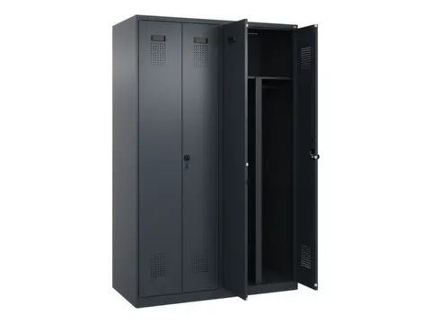 PBM-locker,HxBxD 1850x1200x500mm,4vak,vak B 300mm,draaigrendel