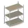 Breedvakstelling Basisveld Hxbxd 2200x1907x1050mm 3 Houten Legborden