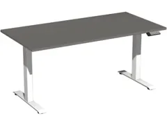 Bureau à hauteur réglable élec. HxlxP 630-1280x1600x800mm