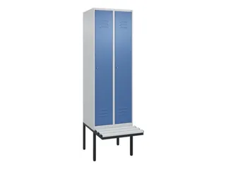 locker voor scheiding van kleding,HxBxD 2120x600x815mm,2vak - 1