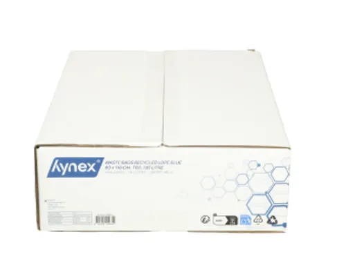 Hynex Afvalzak LDPE Gerecycled T60 130 Liter Blauw 80x110cm 20stuks