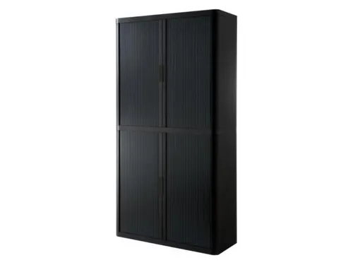 Roldeurkast HxBxD 2040x1100x415mm 4 Oh Zwart