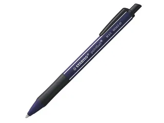 Balpen STABILO pointball Wildflower Distel Blauw Medium - 1