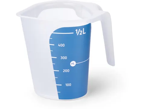 Maatbeker Cuisio 500 ml Kunststof Transparant