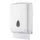 Handdoekdispenser Midi Kunststof Wit C-vouw Z-vouw