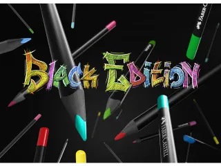 Kleurpotlood Faber-Castell Black Edition 44 sets in display - 3