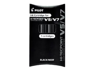 Inktpatroon Pilot rollerpen Hi-Tecpoint V5 en V7 Zwart - 1