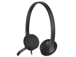 Headset Logitech H340 On Ear zwart - 2