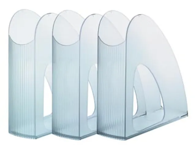 tijdschriftenhouder Twin transparant