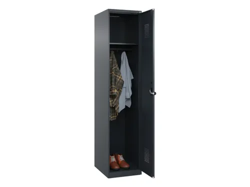 locker,HxBxD 1850x400x500mm,1vak,vak B 400mm,draaigrendel