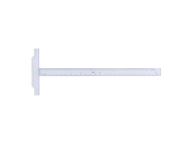 Tekenhaak Aristo GeoCollege 60cm transparant